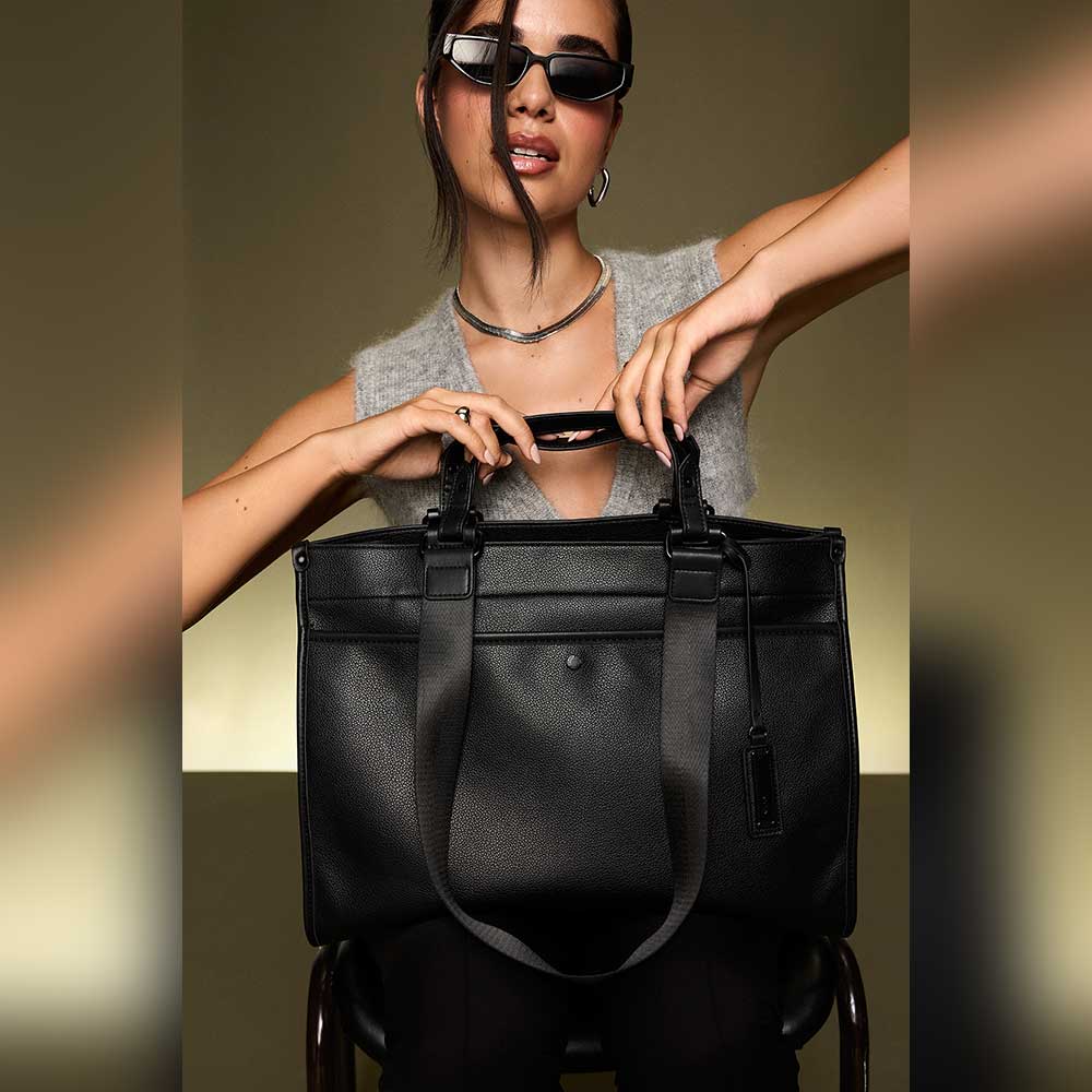Adaly Women's Black Satchel image number 0